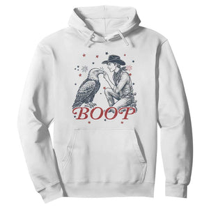 Boop Eagle Hoodie Western Cowboy Patriotic 4th of July