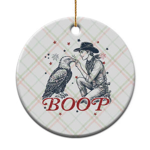 Boop Eagle Ceramic Ornament Western Cowboy Patriotic 4th of July