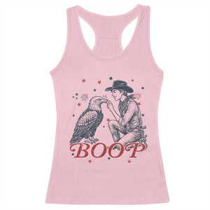 Boop Eagle Racerback Tank Top Western Cowboy Patriotic 4th of July
