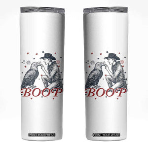 Boop Eagle Skinny Tumbler Western Cowboy Patriotic 4th of July