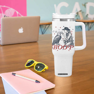 Boop Eagle Tumbler With Handle Western Cowboy Patriotic 4th of July