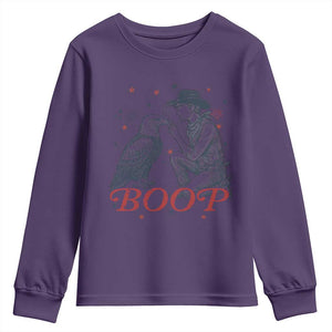 Boop Eagle Youth Sweatshirt Western Cowboy Patriotic 4th of July