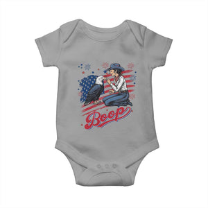 Boop Eagle Baby Onesie Western Cowgirl Patriotic USA American 4th of July