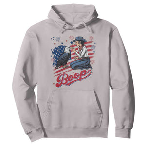 Boop Eagle Hoodie Western Cowgirl Patriotic USA American 4th of July