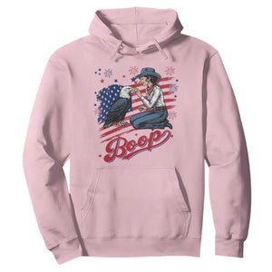 Boop Eagle Hoodie Western Cowgirl Patriotic USA American 4th of July