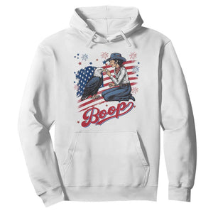 Boop Eagle Hoodie Western Cowgirl Patriotic USA American 4th of July