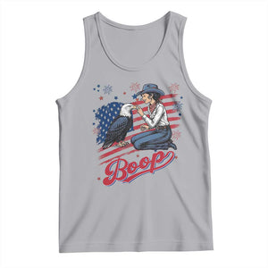 Boop Eagle Tank Top Western Cowgirl Patriotic USA American 4th of July