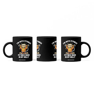 Funny Beer Lover Coffee Mug I Am Into Fitness Beer in My Belly TS14 Print Your Wear