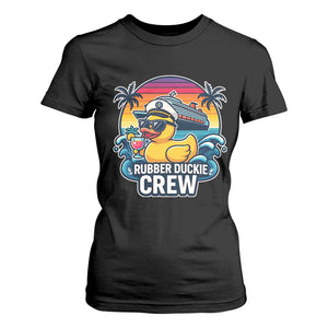 Funny Rubber Duckie Cruise T Shirt For Women TS14 Black Print Your Wear