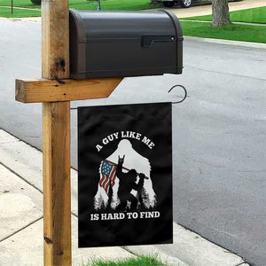 Bigfoot Patriotic American Flag Garden Flag Funny Sasquatch A Guy Like Me Is Hard To Find TS14 Print Your Wear