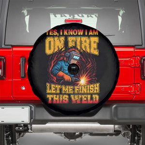 Funny Welding Bigfoot Spare Tire Cover Cryptid Welder Sasquatch TS14 Black Print Your Wear