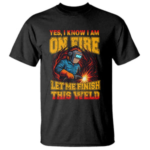 Funny Welding Bigfoot T Shirt Cryptid Welder Sasquatch TS14 Black Print Your Wear