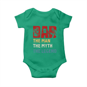 Dad The Man The Myth The Legend Baby Onesie Funny Welder Welding TS14 Irish Green Print Your Wear