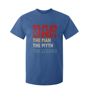 Dad The Man The Myth The Legend T Shirt For Kid Funny Welder Welding TS14 Royal Blue Print Your Wear
