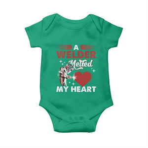 Funny Welding Welder Wife Girlfriend Baby Onesie TS14 Irish Green Print Your Wear