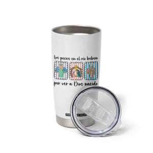 Nativity Scene Christian Christmas Tumbler Cup Feliz Navidad TS14 Print Your Wear