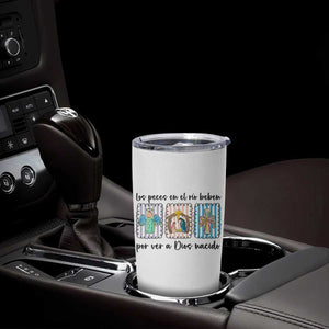 Nativity Scene Christian Christmas Tumbler Cup Feliz Navidad TS14 Print Your Wear