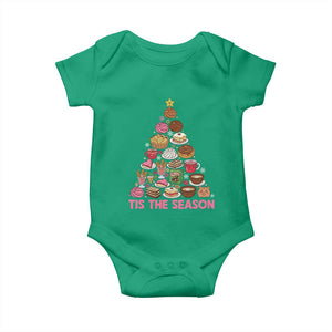 Tis The Season Mexican Christmas Baby Onesie TS14 Irish Green Print Your Wear