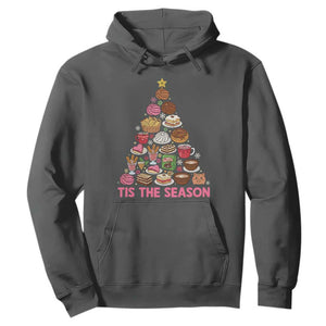 Tis The Season Mexican Christmas Hoodie TS14 Dark Heather Print Your Wear