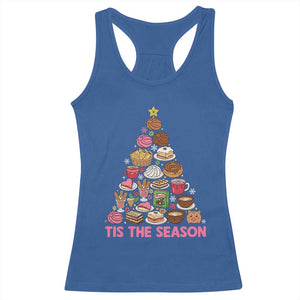 Tis The Season Mexican Christmas Racerback Tank Top TS14 Royal Blue Print Your Wear