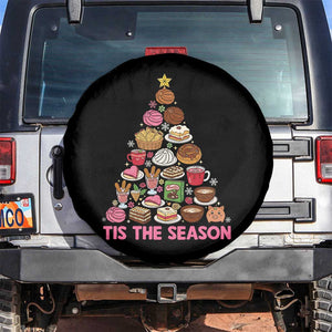 Tis The Season Mexican Christmas Spare Tire Cover TS14 No hole Black Print Your Wear