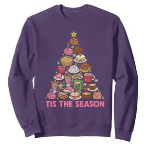 Tis The Season Mexican Christmas Sweatshirt TS14 Purple Print Your Wear
