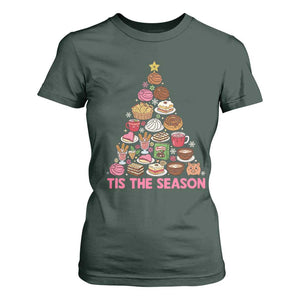 Tis The Season Mexican Christmas T Shirt For Women TS14 Dark Forest Green Print Your Wear