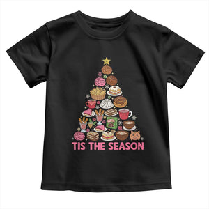 Tis The Season Mexican Christmas Toddler T Shirt TS14 Black Print Your Wear