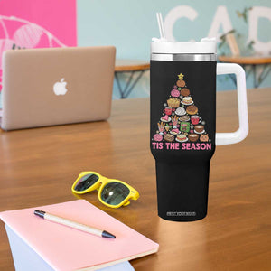 Tis The Season Mexican Christmas Tumbler With Handle TS14 Print Your Wear