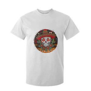 Sugar Skull Mexican Christmas T Shirt For Kid TS14 White Print Your Wear