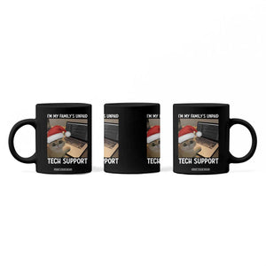 Funny Tech Support Cat Christmas Coffee Mug TS14 Print Your Wear