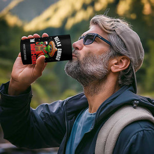 Funny Mexican Christmas 4 in 1 Can Cooler Tumbler Relax Gringo I Am Legal - Print Your Wear