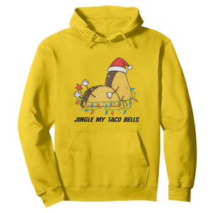 Funny Taco Christmas Hoodie Jingle My Taco Bells TS14 Daisy Print Your Wear