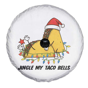 Funny Taco Christmas Spare Tire Cover Jingle My Taco Bells TS14 Print Your Wear
