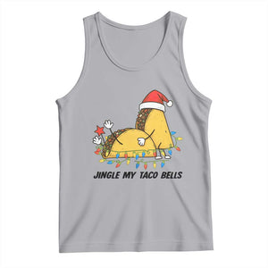 Funny Taco Christmas Tank Top Jingle My Taco Bells TS14 Athletic Heather Print Your Wear