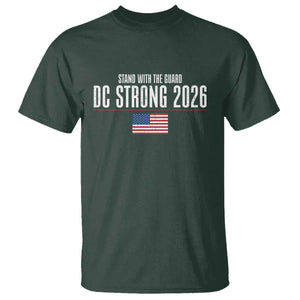 Stand With The Guard T Shirt DC Guardsmen 2026 TS14 Dark Forest Green Print Your Wear