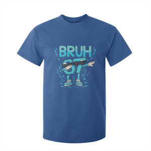 67 Bruh Meme T Shirt For Kid Funny Six Seven Italian Brainrot TS14 Royal Blue Print Your Wear