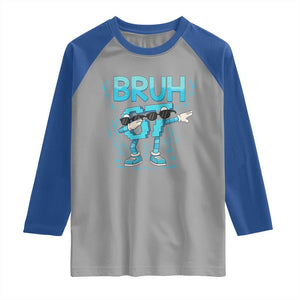 67 Bruh Meme Raglan Shirt Funny Six Seven Italian Brainrot TS14 Sport Gray Royal Print Your Wear