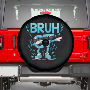 67 Bruh Meme Spare Tire Cover Funny Six Seven Italian Brainrot TS14 Black Print Your Wear
