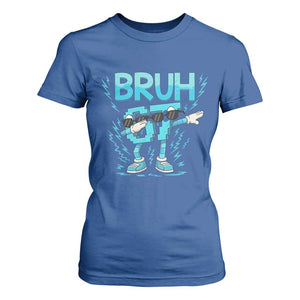 67 Bruh Meme T Shirt For Women Funny Six Seven Italian Brainrot TS14 Royal Blue Print Your Wear