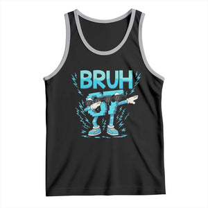 67 Bruh Meme Tank Top Funny Six Seven Italian Brainrot TS14 Black Athletic Heather Print Your Wear