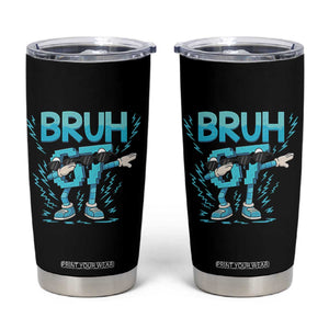 67 Bruh Meme Tumbler Cup Funny Six Seven Italian Brainrot TS14 Black Print Your Wear