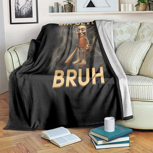 67 Bruh Meme Throw Blanket Funny Six Seven Tung Tung Sahur TS14 Print Your Wear
