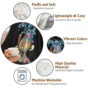 67 Bruh Meme Throw Blanket Ice Cream Drip Baseball Sport TS14 Print Your Wear