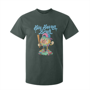 67 Bruh Meme T Shirt For Kid Ice Cream Drip Baseball Sport TS14 Dark Forest Green Print Your Wear
