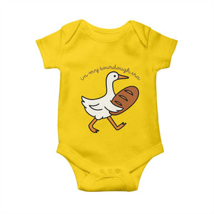 In My Sourdough Era Baby Onesie Funny Silly Goose Sourdough TS14 Daisy Print Your Wear