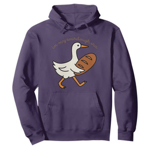 In My Sourdough Era Hoodie Funny Silly Goose Sourdough TS14 Purple Print Your Wear