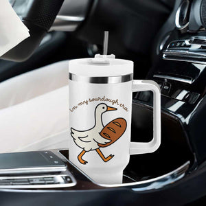 In My Sourdough Era Tumbler With Handle Funny Silly Goose Sourdough TS14 Print Your Wear