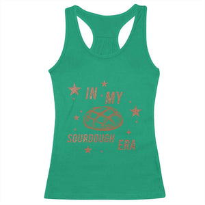 In My Sourdough Era Racerback Tank Top Funny Baking Bread Lover TS14 Irish Green Print Your Wear
