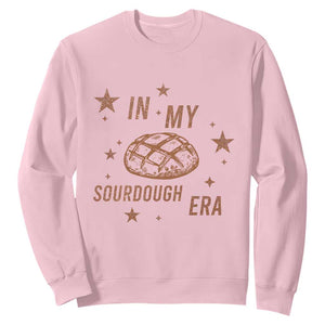 In My Sourdough Era Sweatshirt Funny Baking Bread Lover TS14 Light Pink Print Your Wear